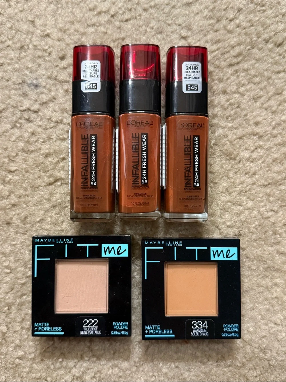 Maybelline & L’Oreal Makeup Assortment